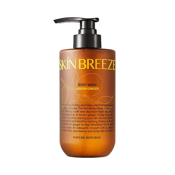 Nature republic skin breeze lemon ginger body wash 