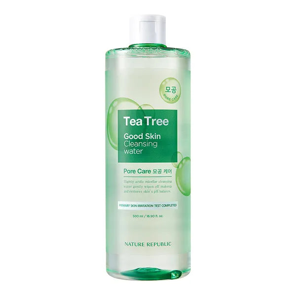 Nature republic good skin tea tree ampoule cleansing water 