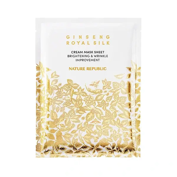 Nature republic ginseng royal silk cream mask sheet