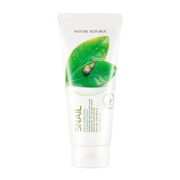Nature republic fresh herb snail cleansing foam