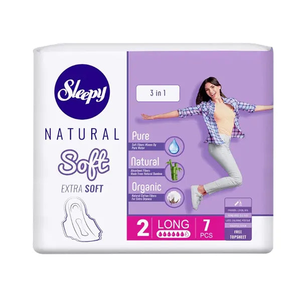 Sleepy femine pads extra soft long 7's 