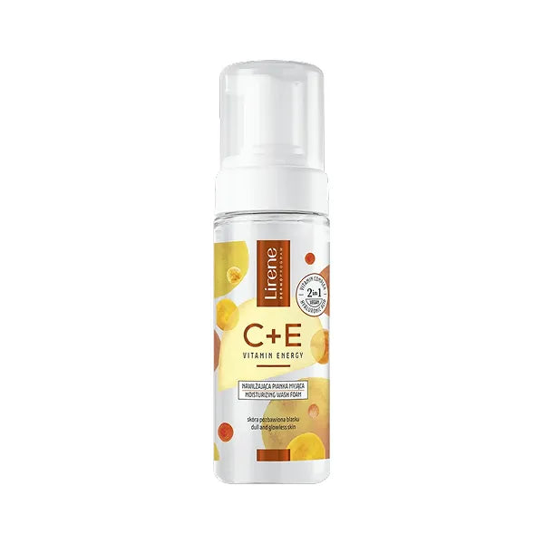 Lirene c+e vitamin energy moisturizing foam 150ml