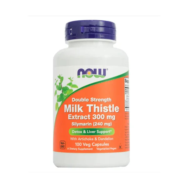 Now Double Strength Milk Thistle Extract Cap 100's