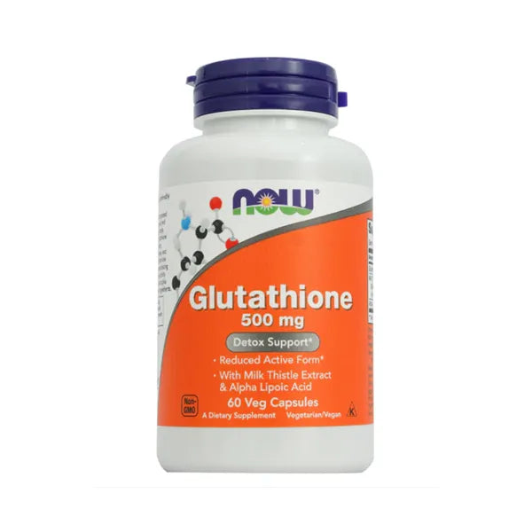 Now Glutathione 500mg Capsules 60's 