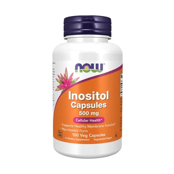 Now Inositol 500mg Veggie Capsules 100's
