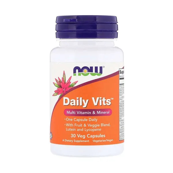 Now Daily Vitamins Veggie Capsules 30's 