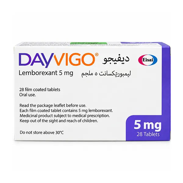 Dayvigo 5mg Tab 28's
