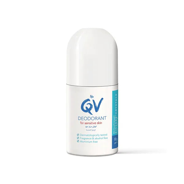 Qv Deodorant Roll On For Sensitive Skin 80gm 