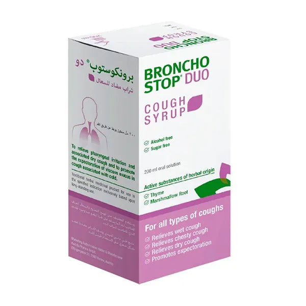bronchostop duo cough syrup 200ml
