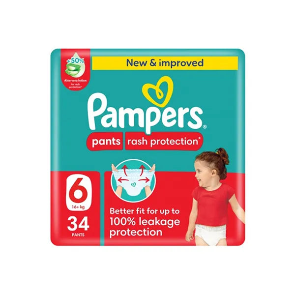 Pampers Ml Pants S6 2x34's 