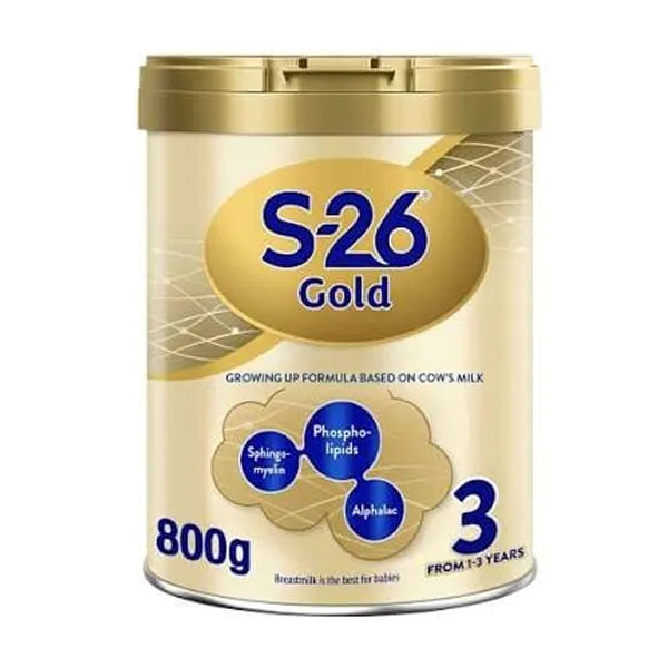 S-26 Gold 3 Milk Formula 800GM