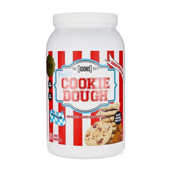 Adonis Protein Cookie Dough 1kg Salted Caramel Choco Chip