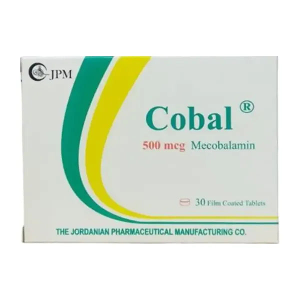 Cobal 500mcg Tab 30's – Sunlife Pharmacies