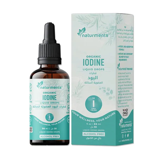 Naturments Organic Iodine Liquid Drops 30ml