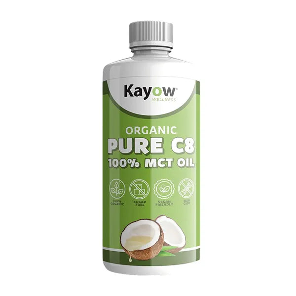 kayow organic 100% pure c8 mct oil 500ml