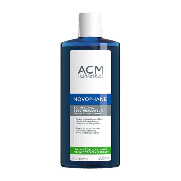 Acm Novophane Sebo-regulating Shampoo 200ml - 14689