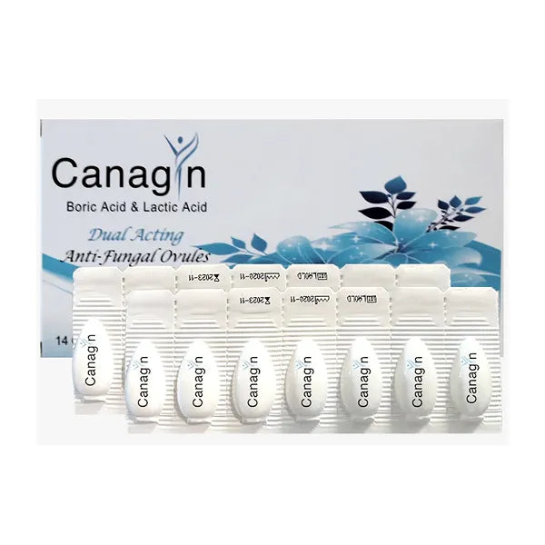 Canagyn anti-fungal vaginal ovules 14's 