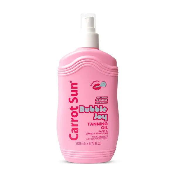 Carrot sun bubblejoy tanning oil 200ml