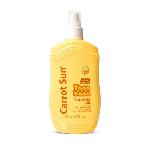 Carrot sun vanabana tanning oil 200ml