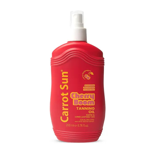 Carrot sun cherryboom tanning oil 200ml