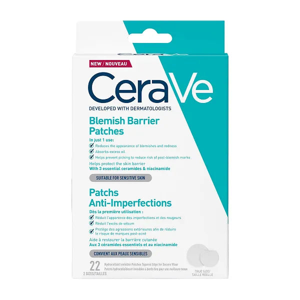 Cerave Blemish Barrier Patches 22's