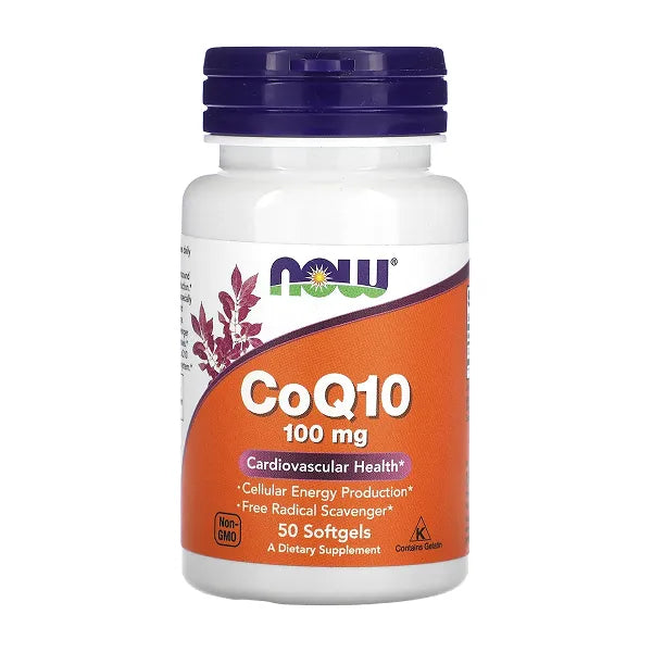 Now Coq10 100mg Softgels 50's 
