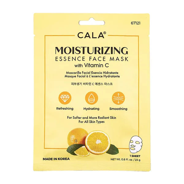 Cala Moisturizing Essence Face Mask With Vit-c 10's 