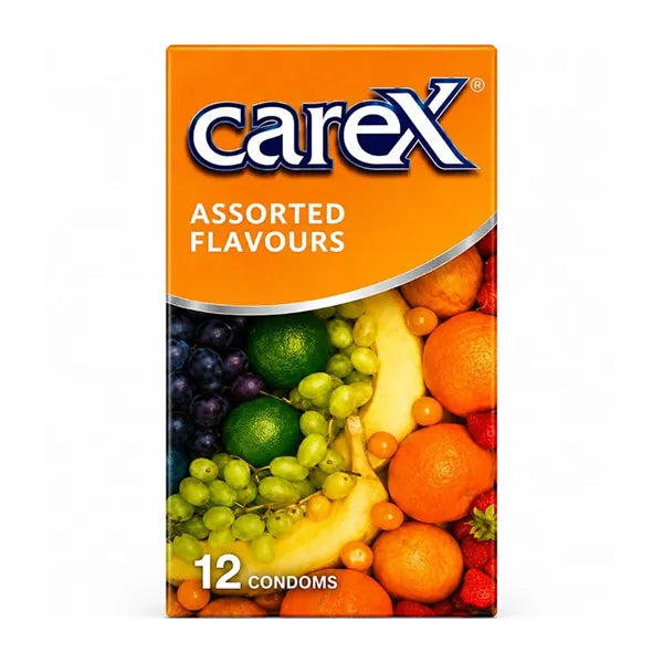 Carex Condoms Assorted Flavour 12's 