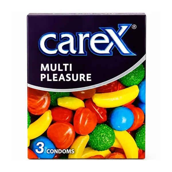 Carex Condoms Multi Pleasure 3's 