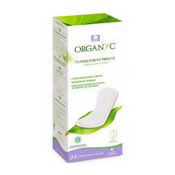 Organyc 100% Organic Cotton Panty Liners Flat 