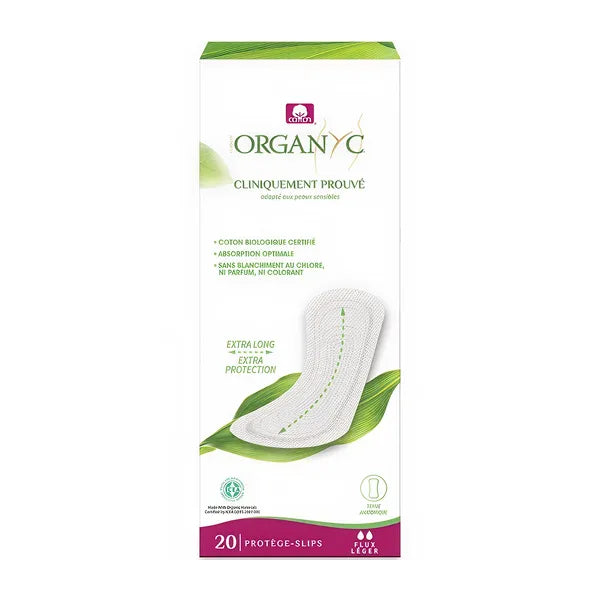 Organyc 100% Organic Cotton Panty Liners Maxi 