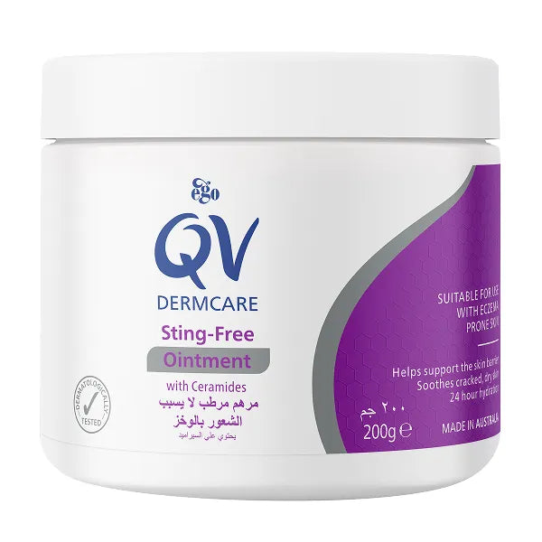 Qv Dermcare Sting-free Ointment With Ceramides 200g