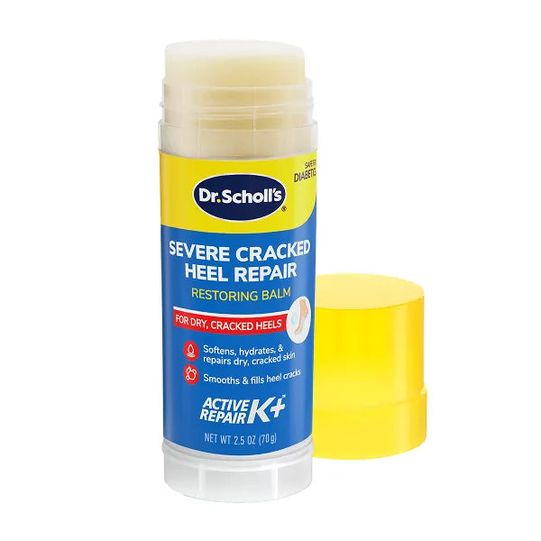 Dr. Scholls Severe Cracked Heel Repair Restoring Balm 2.5oz 