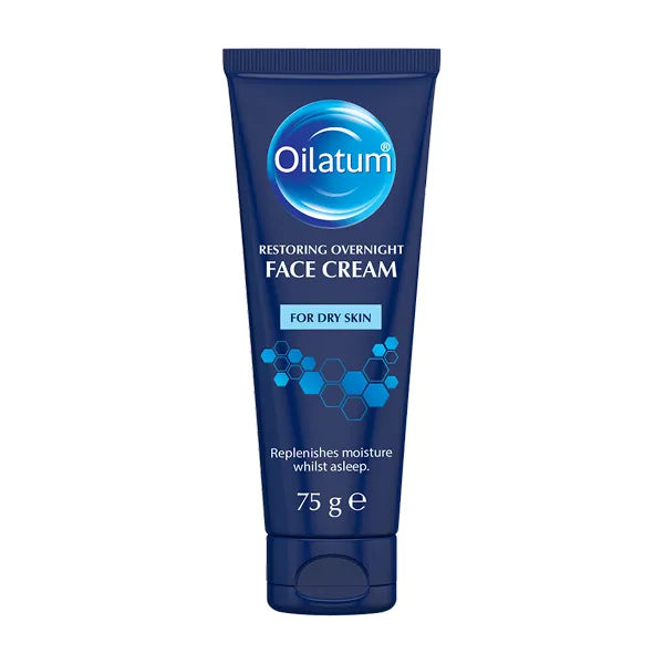 Oilatum Restoring Overnight Face Cream For Dry Skin 75GM 
