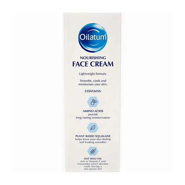 Oilatum Nourishing Face Cream For Dry Skin 75GM 