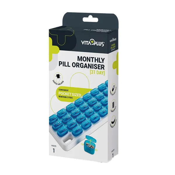 Vitaplus Month Pill Organiser 31 Days