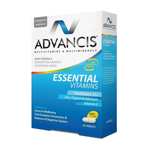 Advancis Essential Vitamins Tab 30's 