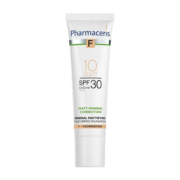 Pharmaceris F-matt Mineral Spf30 10 Light 30ML 