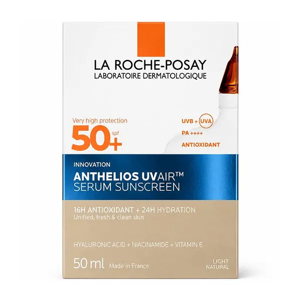 Lrp Anthelios UV Air Serum Spf50+ Sunscreen 50ML - Light Natural