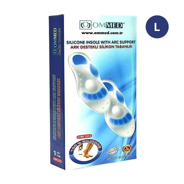 Ommed Silicone Insole With Arc Support L 