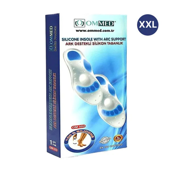 Ommed Silicone Insole With Arc Support Xxl 