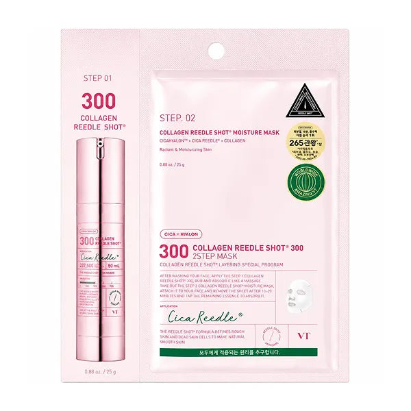 Vt Collagen Reedle Shot 300 2Step Mask