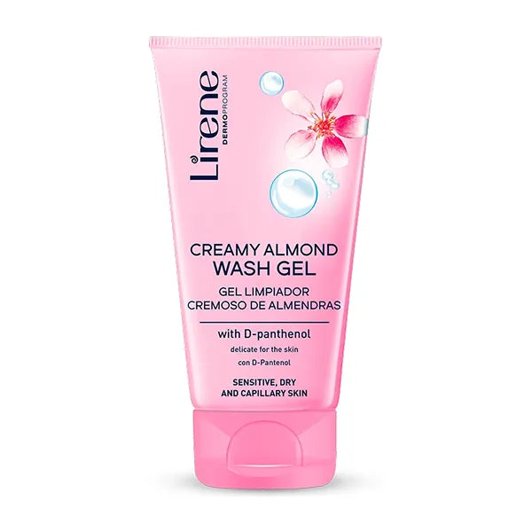 Lirene Creamy Almond Wash Gel With D-panthenol 150ML
