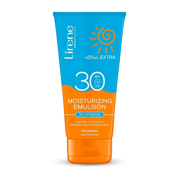 Lirene Moisturizing Emulsion Spf30 For Irritations 150ML+25ML