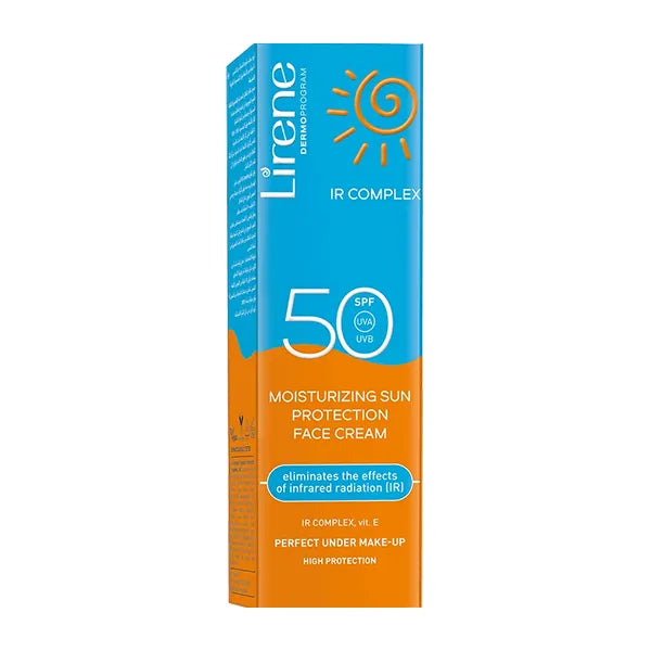 Lirene Moisturizing Sun Protection Face Cream Spf50 40ML