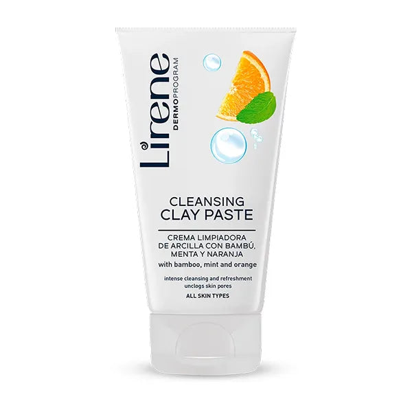 Lirene Cleansing Clay Paste With Bamboo Mint & Orange 150ML