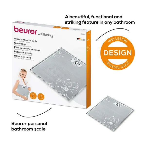 Beurer Gs 10 Digital Glass Personal Scale 