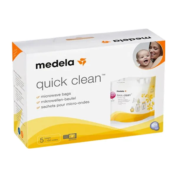 Medela Quick Clean Microwave Sterlizing Bags 5's