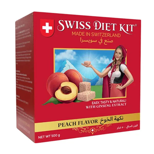 Swiss Diet Kit Peach Flavour 500GM