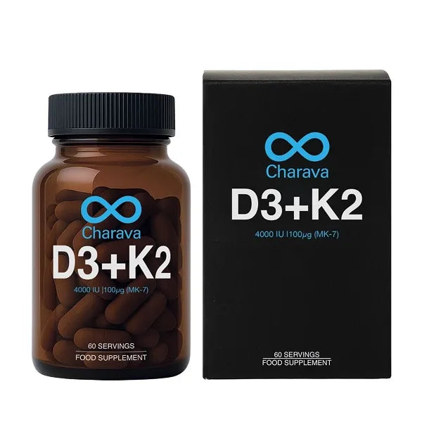 Charava D3 + K2 Cap 60's